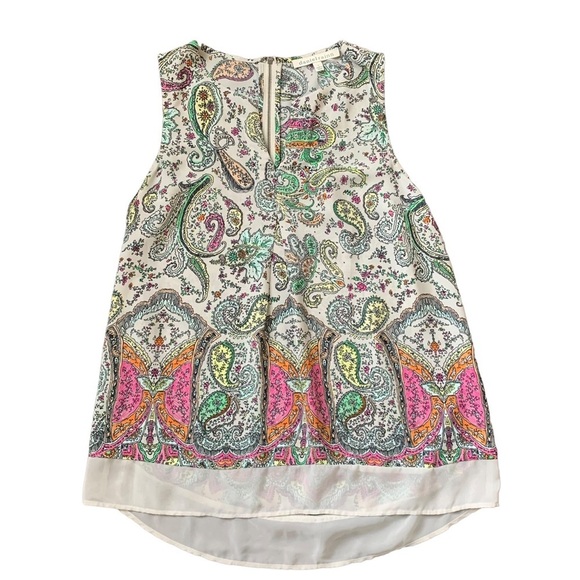 Women’s patterned tank tops size small Daniel Rainn, Skies Are Blue, Fun 2 Fun - Picture 8 of 10